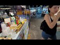 Thepprasit Night Market and Ratanakorn Market February 2024 Pattaya Thailand