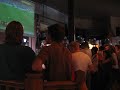 England vs Ecuador @ Roundabout pub, Plymouth.