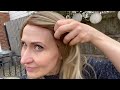 HOW TO ADD PERMANENT ROOTS TO A SYNTHETIC WIG! #wigtutorial