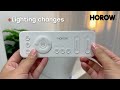 HOROW T38 Smart Toilet Remote Guide| Heated Seat, Bidet Settings, Air Dryer, and Mood Lights Control