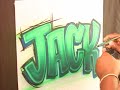 Learn How To Airbrush Graffiti Lettering By Airbrush Assassin