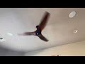 Ceiling fans in my moms house