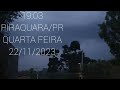 STORMVLOGPIRAQUARA#21 FORMAÇÃO LINDA NO FINAL DA TARDE!