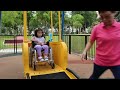 Inclusive Playground - Wheelchair swing