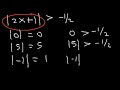 Solving Absolute Value Equations and Inequalities - Number Line & Interval Notation - Algebra