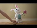 Gemmy Happy Shufflers - Bunny “Here Comes Peter Cottontail”