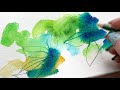 4 Ways to Paint Watercolor Leaves - No Stress Watercolor for Beginners