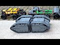 Unique Retractable Bodied Lego Technic Tank / Tracked Vehicle MOC + Pull Test 4K