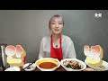 How much would she eat if starving big eater goes to a Chinese restaurant?!|Jjamppong+Jjajang+...