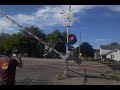 CSX I018 at the Keyser Avenue railroad crossing in Deshler Ohio