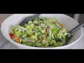 QUINOA SALAD Recipe with Greek Salad Dressing | Healthy Vegetarian and Vegan Recipes!