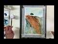 Watercolor & Ink - Textured Landscape