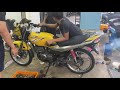 Yamaha RXZ paip on exhaust sound