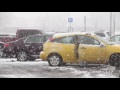 11-30-15 Omaha, Nebraska Winter Storm - Heavy Snowfall