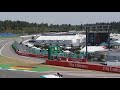 The crazy cornering speed of F1 Hockenheim 2018