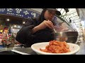 Trying Korean Street Food at Gwangjang Market | Korea Vlog