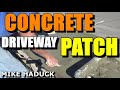 how I caulk a concrete driveway crack (Part 2) Mike Haduck