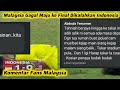 Komentar Fans Malaysia yang Marah Gagal Pertahankan Gelar Usai Tewas di Semi Final AFF U19 2024