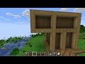 Construction of a medium-sized beautiful wooden house in Minecraft
