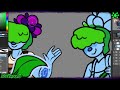 Dr Habit and Flora Speedpaint Smile For Me Fanart