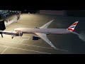 AEROFLY FS4 Flight Simulator - British Airways Boeing 787-10 Arrival And Taxi in Heathrow Airport