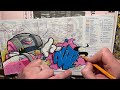 Timelapse - Using paint markers on a London tube map