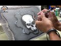 Paper Stencil Airbrush Hack