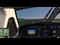 AEROFLY FS4 Flight Simulator - Inside The Cockpit - King Air Flight Landing in Frankfurt-Hahn