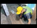 Great technique to install bedroom tiles using 60×60 ceramic tiles quickly