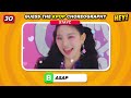 GUESS THE KPOP SONG BY CHOREOGRAPHY 💃🎵 Most Popular/Viral Dances | Kpop Quiz 2024