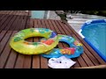 How to keep the water crystal clear in swimming pools or Intex or Bestway canvas pools with