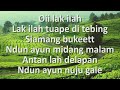 Dirut - Lagu Daerah Sumatera Selatan (Unofficial Lyric Video)