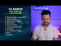 10 Habits That Made Me A Millionaire