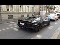 Loud Lamborghini Aventador LP700-4 w/ Capristo exhaust in Zurich. (Brutal sound!)