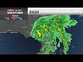 LIVE RADAR: Debby makes landfall as category 1 hurricane in Florida; set to move up Georgia coast