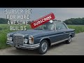 1970 Mercedes Benz 280SE 3.5 Coupe W111 Restoration Project