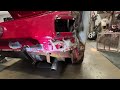 Smashed 66 Mustang. I'll fix it  Part 1