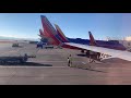 STUNNING MOUNTAIN LANDING IN DENVER! Southwest 737-800