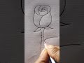Rose Flower Art #reels #video