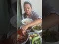 mukbang, tumis kangkung, sambel dadakan, ikan goreng kali, lalapan mentah