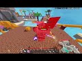 I Secretly Cheated Using *INFINITE HP* In Ranked…(Roblox Bedwars)