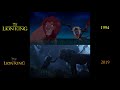 The Lion King (1994/2019) side-by-side comparison