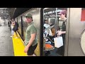 MTA NYCT: 1 and 3 train action at WTC-Cortlandt with bonus clips