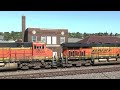 Railfanning Fort Madison Iowa 4K