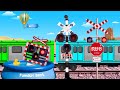 【 踏切アニメ 】 最高の鉄道横断アニメーション2023のコレクション 😂😂😂 Collection of the Best Railroad Crossing Animations 2023!