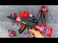 Marvel toy Unboxing, Spider-Man series toy set, Spider-Man hot toy gun, action doll