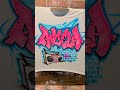 Airbrushing an Old school Hip hop Graffiti T shirt design