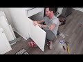 DIY Kitchen Makeover on a Budget | Painting Epoxy Countertops, Cabinet Makeover, Backsplash