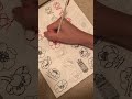 Tracing Traditional Flowers (One of the most boring videos ever)