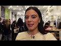 nyfw vlog | spring presentation with l'agence, kate spade event & shopping